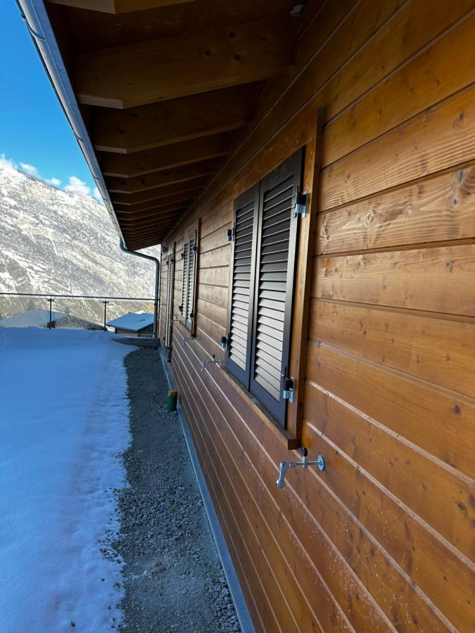 Chambres D'Hotes Les Louettes A Sapinhaut Canton Du Valais Saxon Exterior photo
